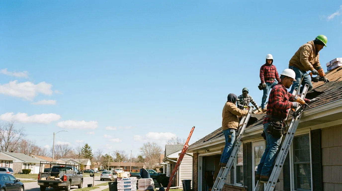 Roofing in Happy, TX near me